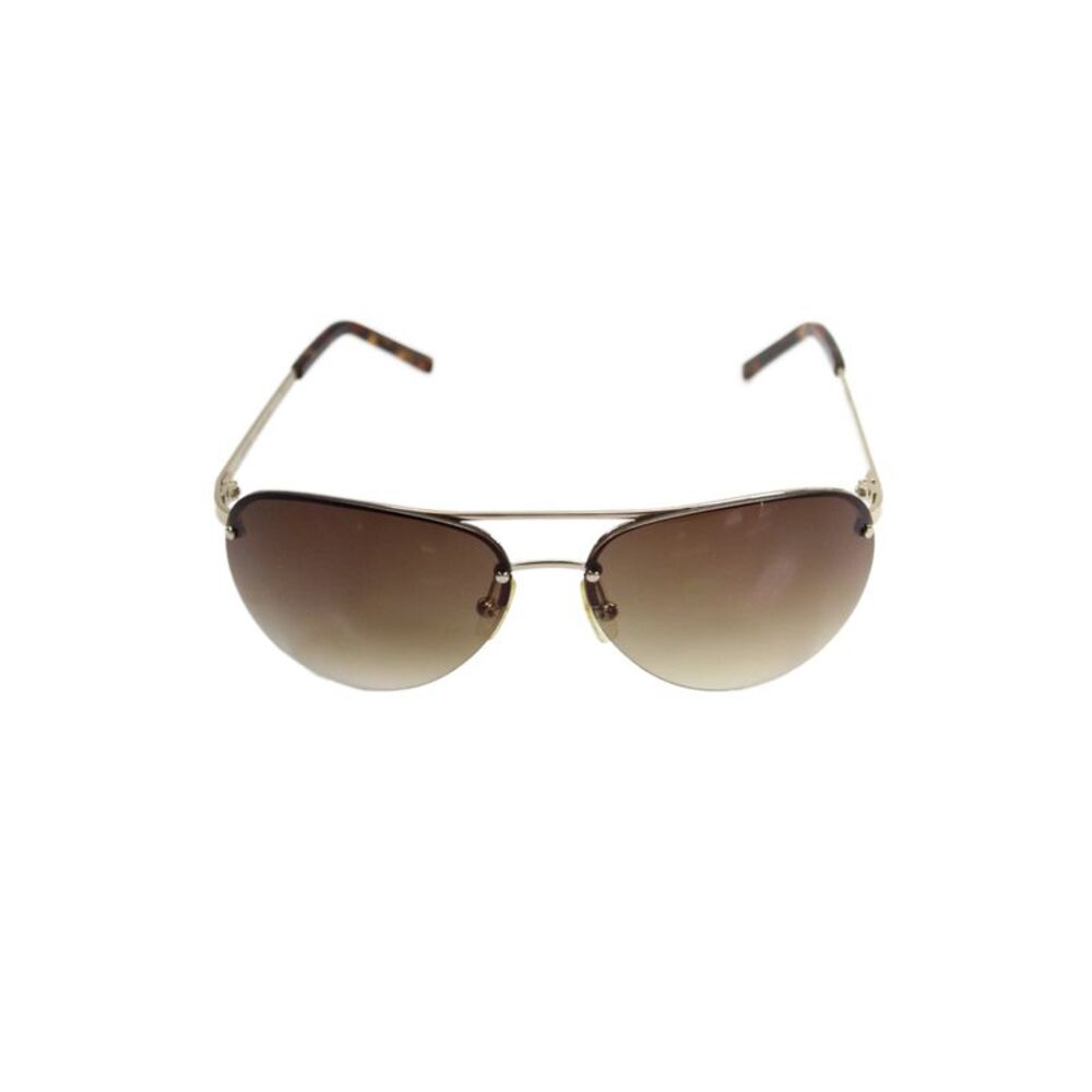 Michael Michael Kors Womens Metal Round Frame Sunglasses Brown 125mm